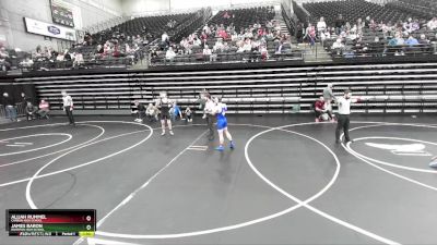 135 lbs Cons. Round 2 - James Baron, Riverton High School vs Alijah Rummel, Carbon High School
