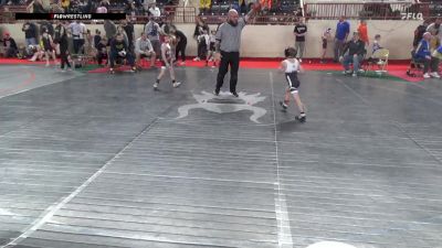 55_B lbs Consi Of 16 #1 - Crue Adkins, Saegertown vs Grayson Campbell, Union