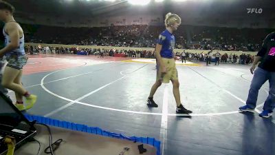 140 lbs Consi Of 16 #2 - Jimmie Wildcat, Pawhuska vs Xzavier Aguilar, Southeast Middle School