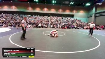 106 lbs 3rd Place Match - Kingston Cruzat, Folsom vs Santos Tizoc, Silver Creek