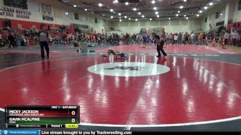 60 lbs Cons. Semi - Gavin McAlpine, STMA vs Micky Jackson, Stillwater Area Wrestling