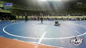 61 lbs Consi Of 16 #2 - Frank Petro, Cowboy Wrestling Club vs Moxyn Wade, Shelton Wrestling Academy