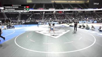 114 lbs Semifinal - Gabrielle Severin, Bethpage-8 vs Mia Severino, Copiague-11