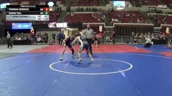 126 lbs Cons. Round 1 - Thomas Reddick, East Helena Outlaws vs Kahle Hill, Corvallis