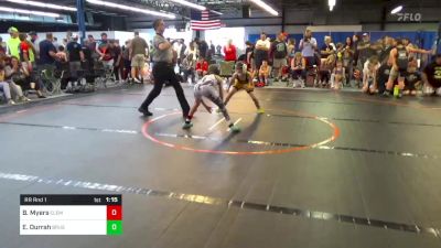 80 lbs Rr Rnd 1 - Bryce Myers, Elemonators vs Ely Durrah, Bruiser WC