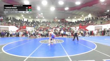 120 lbs Cons. Round 3 - Karlee Romer, Lakeland vs Brooklyn Enlow, Henryville