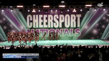 All 4 Cheer - Sirens [2026 L4 Senior Coed - D2 - Medium Day 2] 2026 CHEERSPORT National All Star Cheerleading Championship