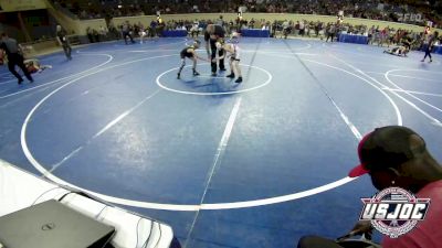 70 lbs Round Of 32 - Beau Farris, Oklahoma Wrestling Academy vs Lukas Skelton, Randall Youth Wrestling Club