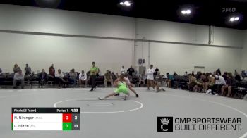 132 lbs Finals (2 Team) - Cooper Hilton, Minion Legends vs Noah Nininger, Kansas Marshals