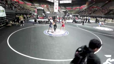 57 kg Semis - Jaxson Taber, Yuba Sutter Combat Wrestling Club vs Abdullah Noori, United Wrestling Club