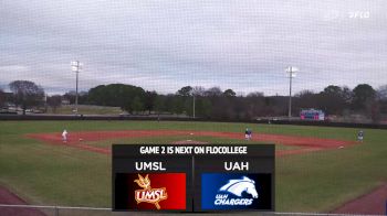 Replay: Missouri-St. Louis vs UAH - DH | Feb 7 @ 2 PM