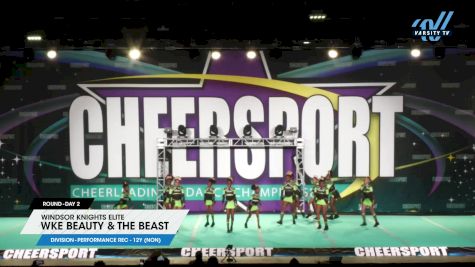 Windsor Knights Elite - WKE Beauty & the Beast [2024 L1 Performance Rec - 12Y (NON) Day 2] 2024 CHEERSPORT National All Star Cheerleading Championship