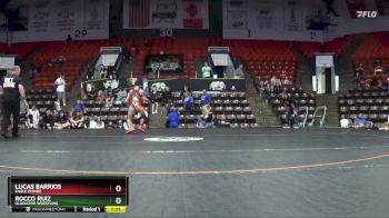 105 lbs 1st Place Match - Rocco Ruiz, Gladiator Wrestling vs Lucas Barrios, Eagle Empire