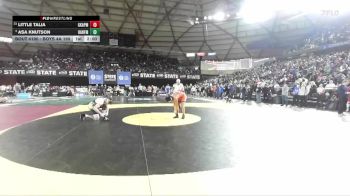 Boys 4A 190 lbs Champ. Round 1 - Little Talia, Graham-Kapowsin vs Asa Knutson, Hanford