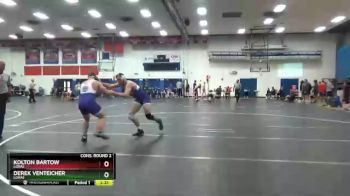 197 lbs Cons. Round 2 - Derek Venteicher, Loras vs Kolton Bartow, Loras