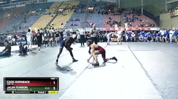 125 lbs Semis & 3rd Wb (16 Team) - Cade Hornback, Coe vs Jalen Dunson, Wisconsin-Whitewater