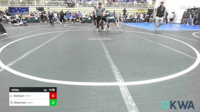 120 lbs Quarterfinal - Cire Watson, Team Of Hard Knox vs Ricks Bowman, Husky WC