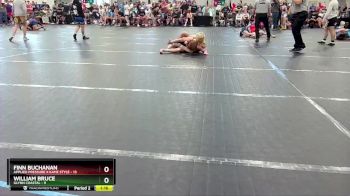 132 lbs Round 1 (6 Team) - Finn Buchanan, Applied Pressure X Kame Style vs William Bruce, Glynn Coastal