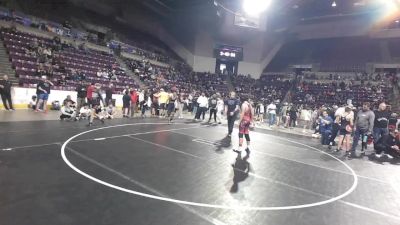 126 lbs Quarters - Davien Martinez, Pomona Wrestling Club Colorado vs Maximus Burg, Colorado