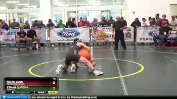 132 lbs Cons. Round 5 - Brian Leon, Eleanor Roosevelt vs Ethan Qureshi, Portola