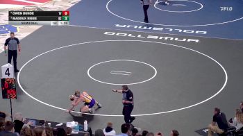 Semifinal - Maddux Risse, Bennett County vs Owen Bunde, Tri-Valley