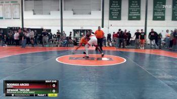 143-153 lbs Quarterfinal - DeWane Taylor, Belleville Little Devils Wrest vs Rodrigo Arceo, Hersey