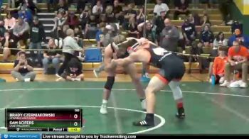 190 lbs Champ. Round 1 - Brady Czerniakowski, SYLVANIA SOUTHVIEW vs Sam Scifers, Lake (Millbury)