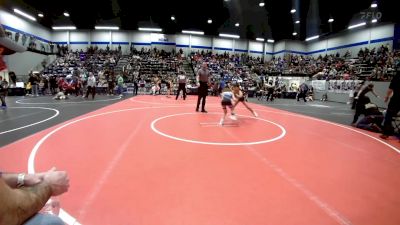 58 lbs Semifinal - Leland Riley, Midwest City Bombers Youth Wrestling Club vs Reed Musgrove, Harrah Little League Wrestling