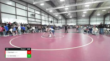 175 lbs Champ. Round 1 - Connor Kennedy, Layton vs Ty Carman, Herriman