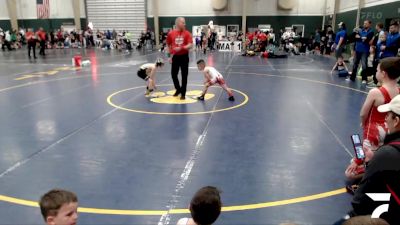 52 lbs Champ. Round 1 - Eddy Sotelo, Yuma vs Kye Johansen, St.Paul Youth Wrestling