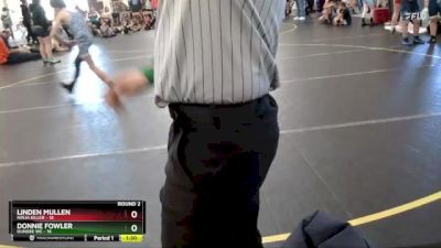 100 lbs Round 2 (6 Team) - Tanner Mills, Dundee WC vs Kolton Keller, Ninja Killer