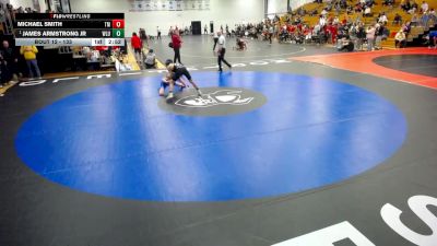 133 lbs Champ. Round 1 - James Armstrong Jr, West Liberty vs Michael Smith, Thomas More