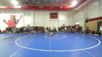 110 lbs Round 1 - Griffin Kline, Fort Wayne Hammers vs Zachary Silvernail, Edgewood Wrestling Club