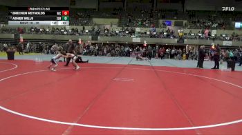 70 lbs Champ. Round 2 - Brecken Reynolds, Prairie Du Chien vs Asher Wills, Zumbrota-Mazeppa