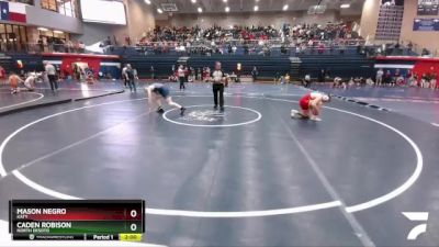 190 lbs Semifinal - Caden Robison, North DeSoto vs Mason Negro, Katy