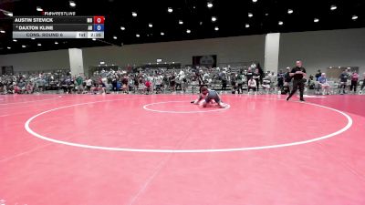 138 lbs Cons. Round 6 - Austin Stevick, MO vs Daxton Kline, AR