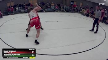 178 lbs Round 4 (8 Team) - Zack Robbins, Iowa PWC vs William Moninger, Nebraska Red