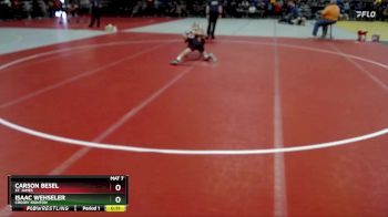93 lbs Quarterfinal - Isaac Wehseler, Crosby Ironton vs Carson Besel, St. James