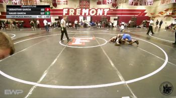 165 lbs 1st Place Match - Kaleo Garcia, Gilroy vs Sebastian Garcia, Junipero Serra
