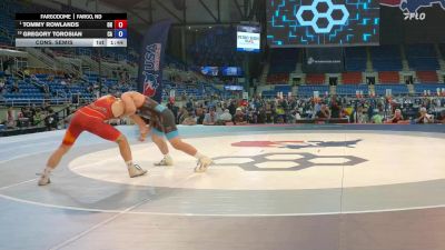 150 lbs Cons. Semis - Tommy Rowlands, OH vs Gregory Torosian, CA