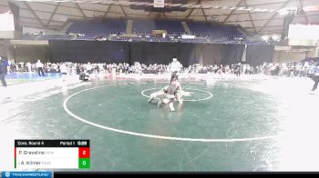 92 lbs Cons. Round 4 - Alexander Kilmer, Port Angeles Wrestling Club vs Payton Graveline, Mat Demon Wrestling Club
