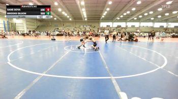 75 lbs Round Of 32 - Dane Bova, All-American Wrestling Club Red vs Brooks Gilson, Brawler Elite