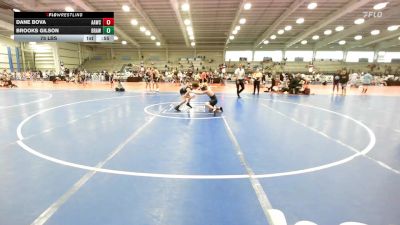 75 lbs Round Of 32 - Dane Bova, All-American Wrestling Club Red vs Brooks Gilson, Brawler Elite