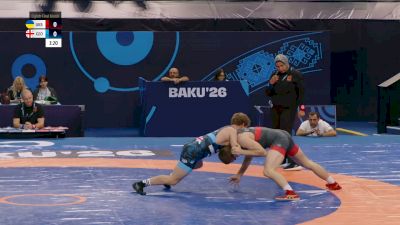 80 kg 1/8 Final - Salakhuddin Abdulaiev, Ukraine vs Rati Revazashvili, Georgia