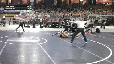 120 2A 1st Place Match - Kane Drake, Jensen Beach vs Eric Bush, Riverdale