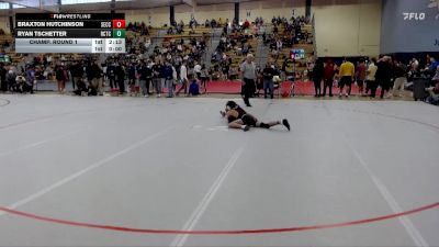 125 lbs Champ. Round 1 - Ryan Tschetter, Rochester-CTC vs Braxton Hutchinson, Southeastern Community College