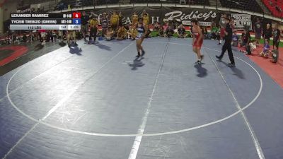 112 lbs Lexander Ramirez, Idaho 14U Boys vs Tyceir Trebizo (Green), Alaska 1 14U Boys