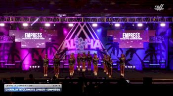 Charlotte Ultimate Cheer - Empress [2026 L4 Junior - D2 Day 3] 2026 Aloha Grand Nationals