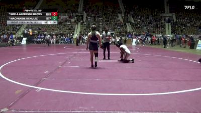 6-7A 152 Quarterfinal - Mackenzie Schultz, Enterprise HS vs Shyla Anderson Brown, Russell County