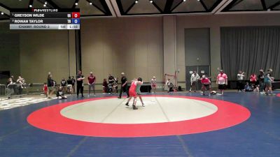 85 lbs Champ. Round 3 - Greyson Wilde, GA vs Rowan Taylor, TN